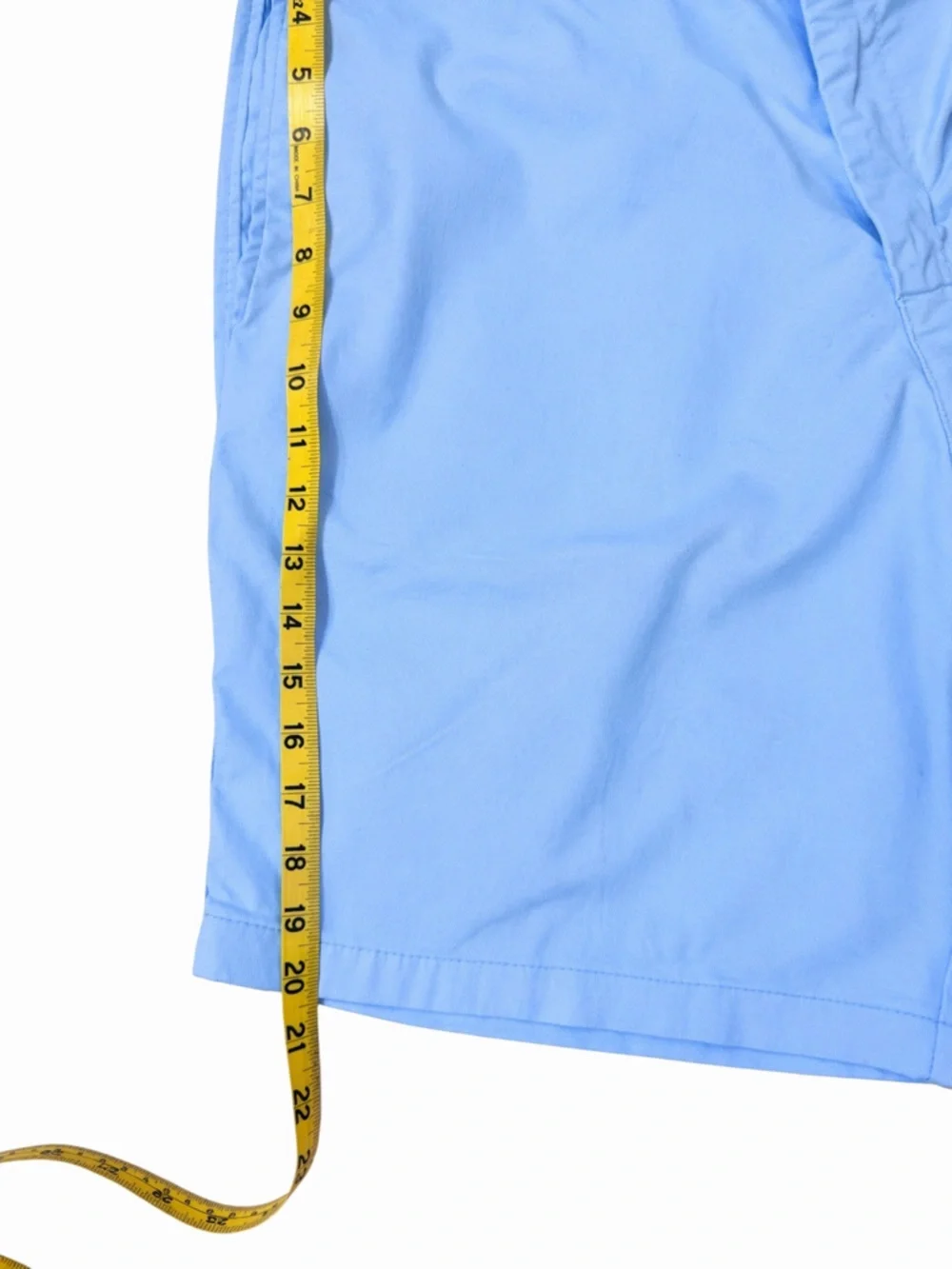 Saddlebred Light Blue Chino Shorts‎ Mens Casual Preppy Coastal Summer